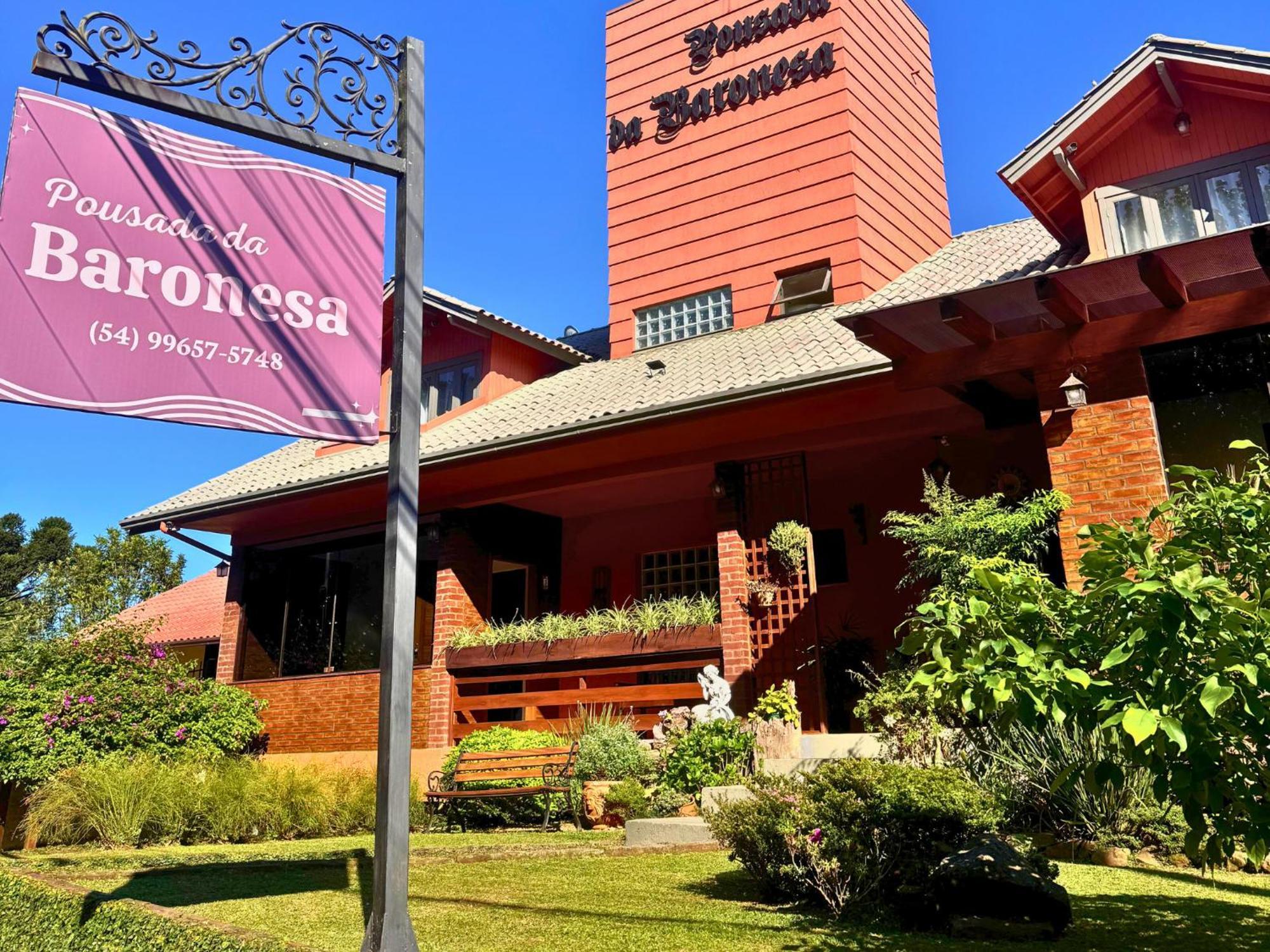 Pousada Da Baronesa ノーヴァ・ペトローポリス エクステリア 写真